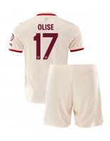 Bayern Munich Michael Olise #17 Tredjedraktsett Barn 2024-25 Korte ermer (+ bukser)